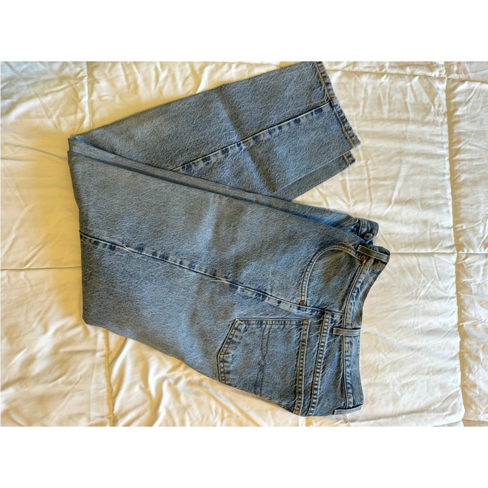 Vintage Lucky Brand Blue Denim Jeans with Floral Lining. Great condition!